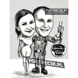 Karykatura majsterkowicza