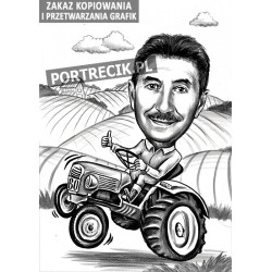 copy of Karykatura rolnika...